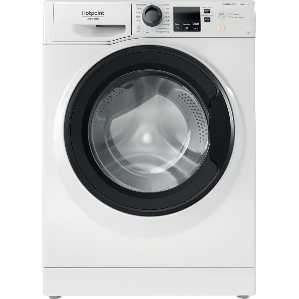 Hotpoint Ariston NF1046WKIT Lavatrice Active 40 10kg Classe A Antimacchia 1400 Giri/min 76 dB