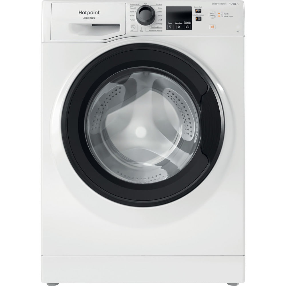 Hotpoint Ariston NF825WK IT Lavatrice 8kg Carica Frontale Anti Macchia 1200 giri/min Classe B