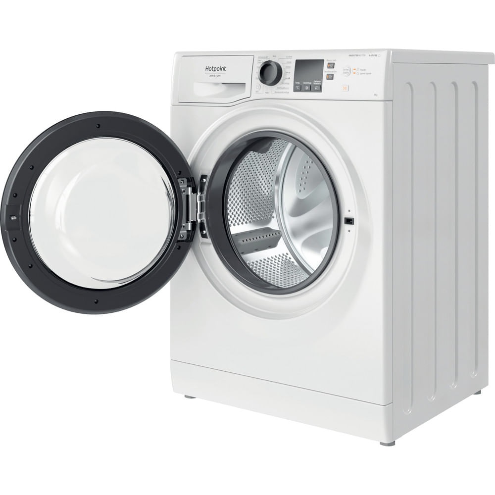 Hotpoint Ariston NF825WK IT Lavatrice 8kg Carica Frontale Anti Macchia 1200 giri/min Classe B