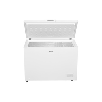 Indesit INCF 3084 E Congelatore a Pozzo 308 L Bianco con Motore Inverter e 2 Cestini