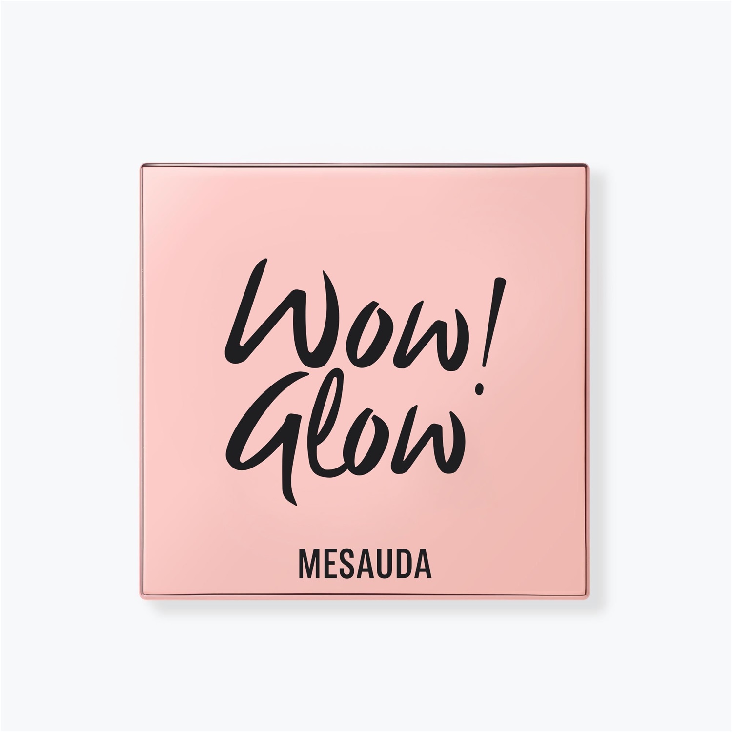 MESAUDA Wow!Glow Palette Illuminanti Viso - 4 Colori, Texture Ibrida Crema-Polvere
