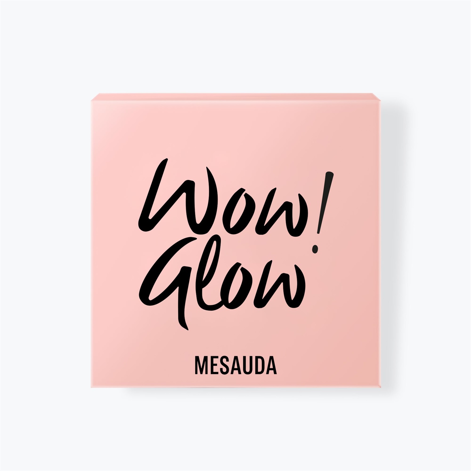 MESAUDA Wow!Glow Palette Illuminanti Viso - 4 Colori, Texture Ibrida Crema-Polvere