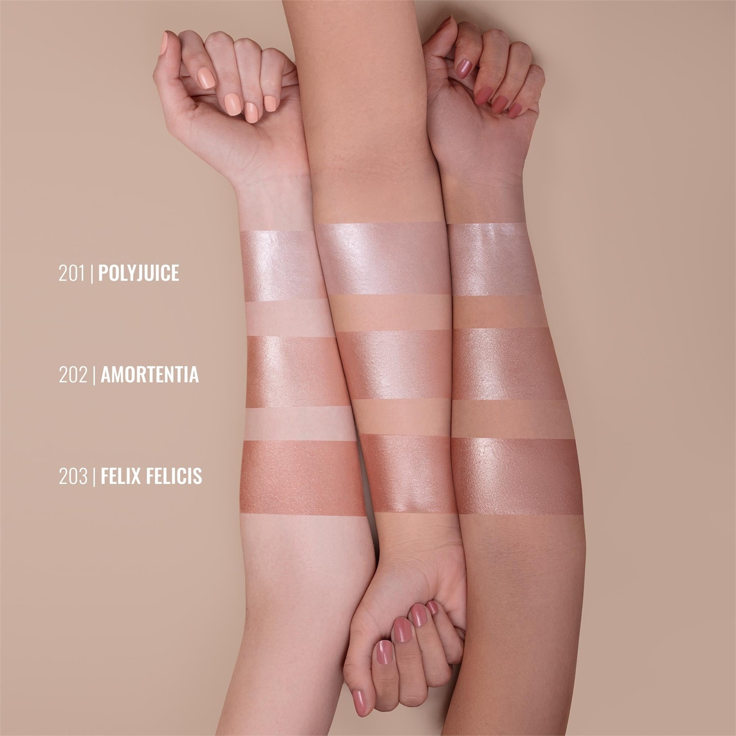 Mesauda Milano Light Potion Illuminante Liquido 201 Polyjuice - 15 ml, Effetto Glowy per un Look Luminoso