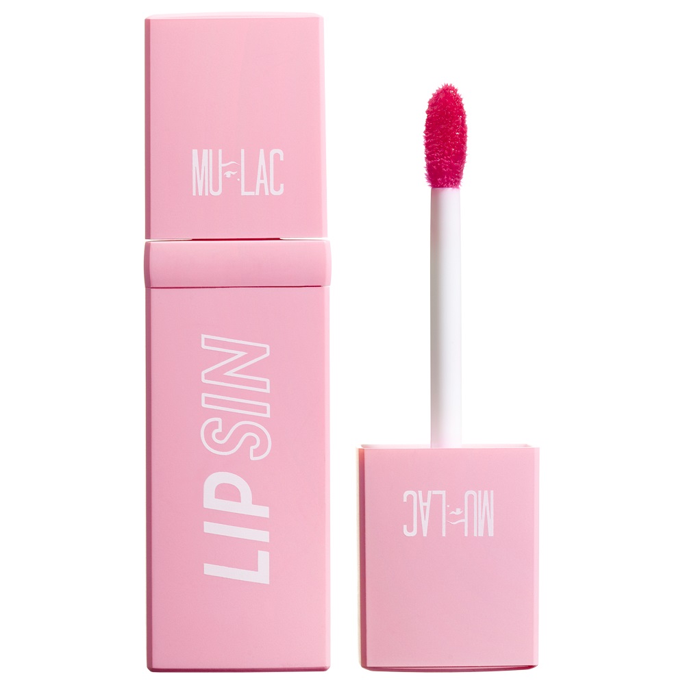 Mulac Cosmetics Lip Sin 04 Daiquiri Red - Tinta Labbra Lucida Vegan 4ml