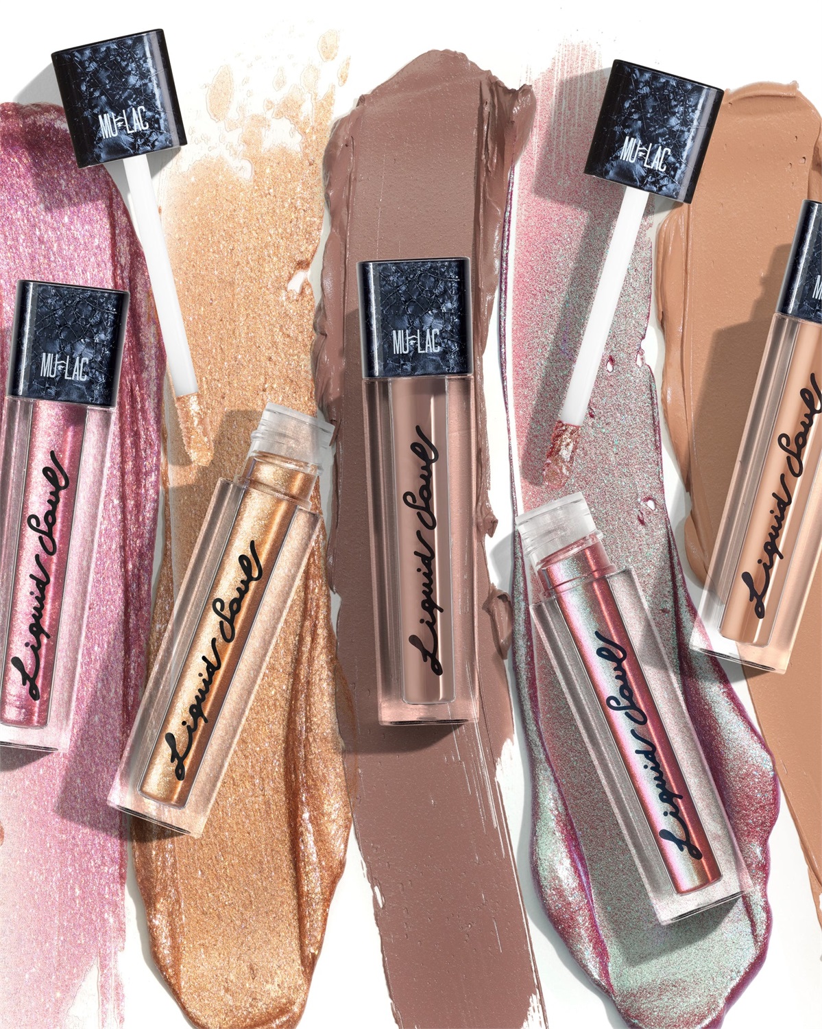 Mulac Liquid Soul Pigmento Liquido Multiuso 06 Hi-Drop - Opaco e Glitterato per Occhi, Viso e Labbra, 4 ml, Vegan e Cruelty Free