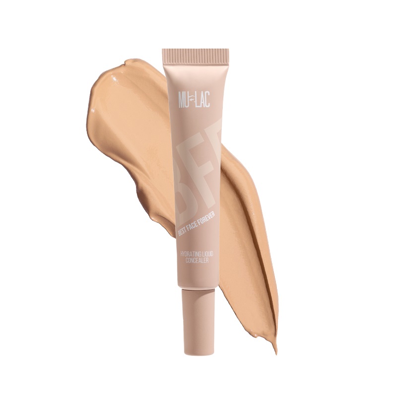 Mulac Cosmetics BFF Correttore Liquido Idratante LEO 5Y - Beige Medio con Sottotono Giallo - 10 ml