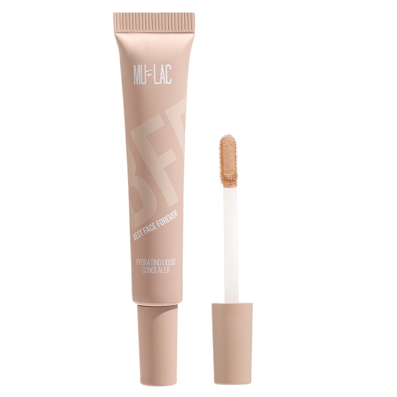 Mulac Cosmetics BFF Correttore Liquido Idratante LEO 5Y - Beige Medio con Sottotono Giallo - 10 ml