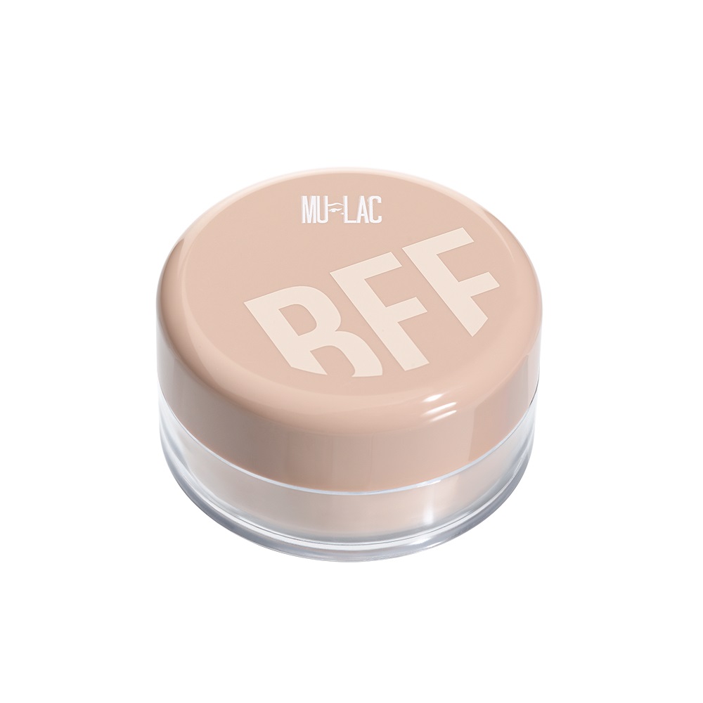 Mulac Cosmetics BFF H2O Cipria Peso Zero in Polvere Libera 10g - Finish Demi Matte, Texture Sottile e Rinfrescante, Adatta a Pelli Secche, Normali e Miste