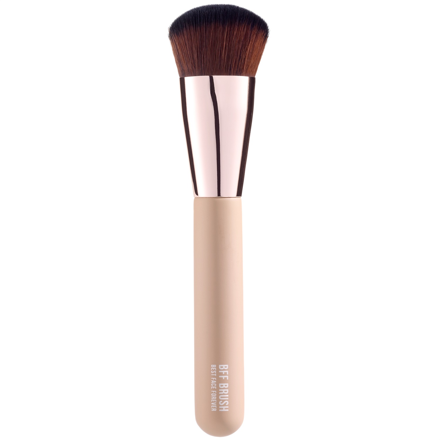 Mulac Cosmetics BFF Brush - Pennello Correttore con Setole Sintetiche Alta Densità e Taglio Diagonale Arrotondato