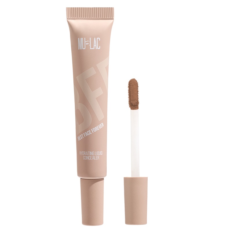 Mulac BFF Correttore Liquido Idratante 8R Tyra - 10 ml, Texture Leggera e Media Coprenza