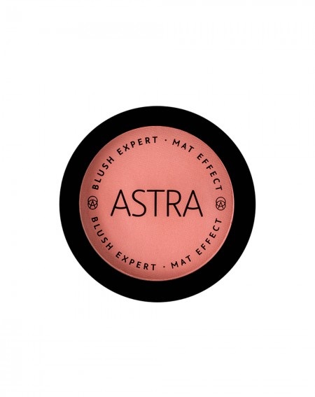 Astra Blush Expert Mat 02 Nude Pure - Blush Vellutato 7g, Texture Morbida e Sfumabile, Effetto Naturale