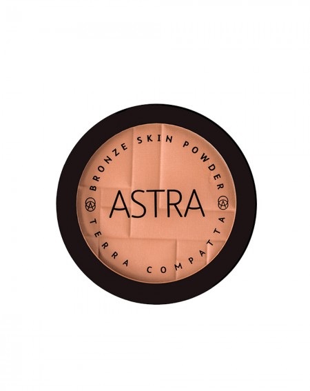 Astra Bronze Skin Powder Terra Compatta 04 Ruggine - Effetto Abbronzante Luminosa e Sottile con Oli Naturali