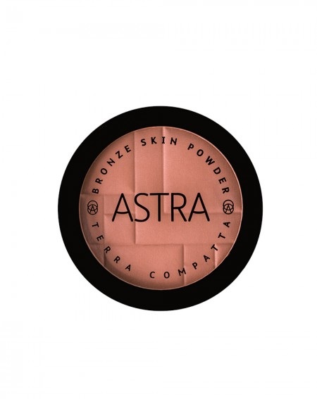 Astra Bronze Skin Powder Terra Compatta 010 Cacao - Effetto Abbronzante Naturale con Oli Vegetali