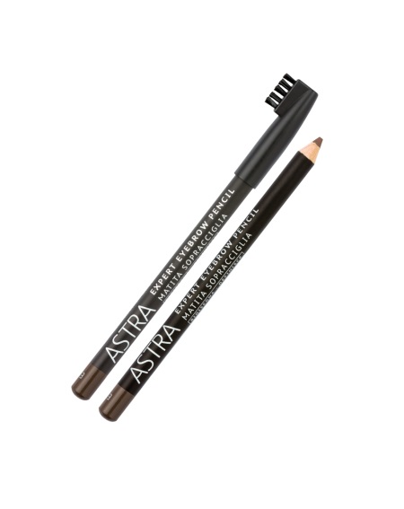Astra Expert Eyebrow Pencil Matita Sopracciglia EB3 Brown con Pettinino - 1,1g