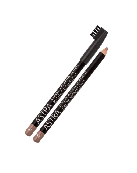 Astra Expert Eyebrow Pencil EB5 Blonde - Matita Sopracciglia con Pettinino, Ideale per Sopracciglia Sottili e Irregolari