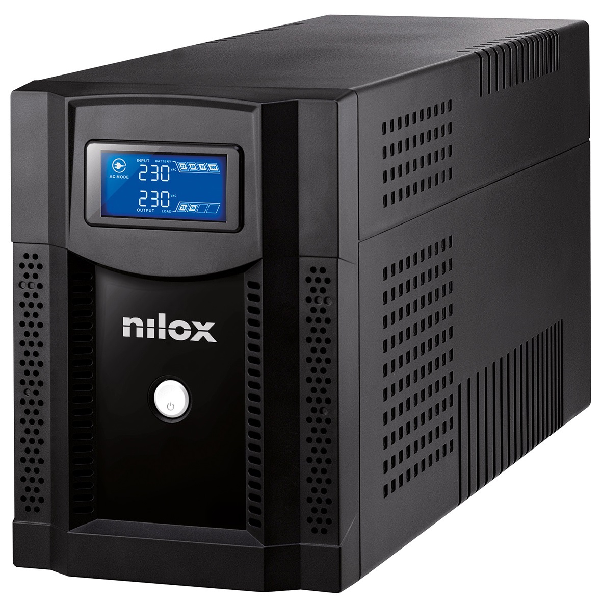 Nilox UPS PREMIUM L.I SINEWAVE 3000VA - Line Interactive, 2100W, Onda Sinusoidale, 4 Prese AC, 3 Anni di Garanzia