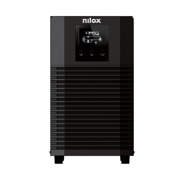 Nilox UPS Premium Online Pro 4500 VA - Gruppo di Continuità Doppia Conversione 3150 W con Onda Sinusoidale Pura e 1 Presa AC