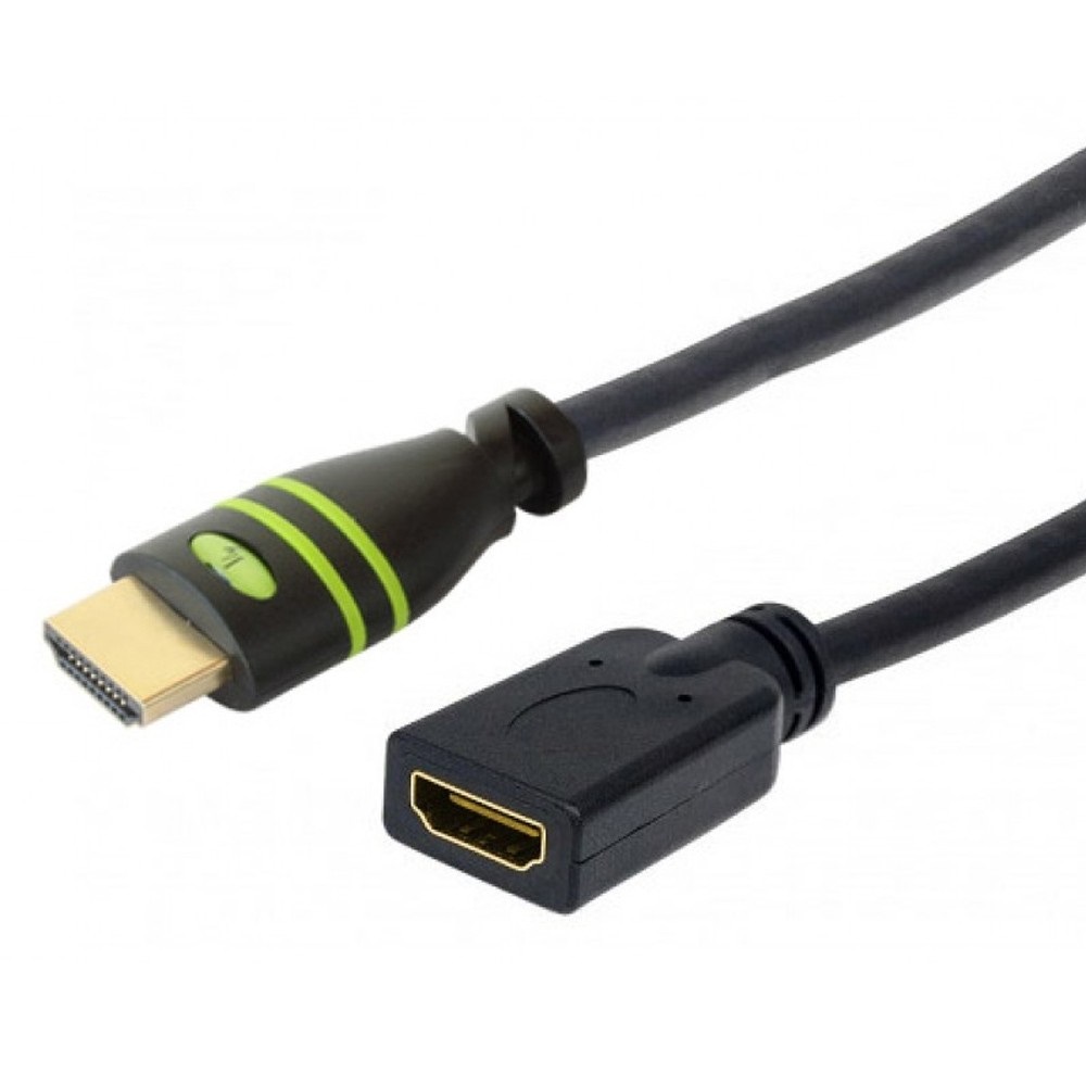 Techly Cavo Prolunga HDMI™ High Speed con Ethernet 4K 30Hz M/F 5,0 m Nero