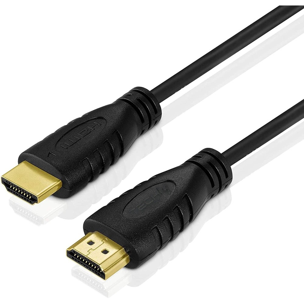 Techly Cavo HDMI 2.0 4K 60Hz 9m M/M con Tripla Schermatura e Trasmissione Ottimizzata