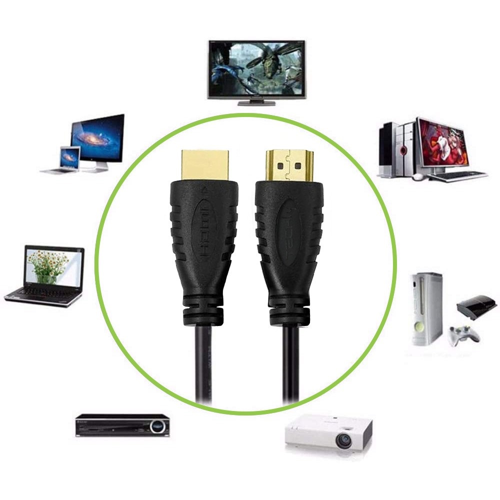 Techly Cavo HDMI 2.0 4K 60Hz 9m M/M con Tripla Schermatura e Trasmissione Ottimizzata