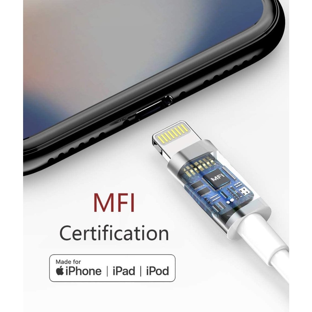 Techly Cavo di Ricarica e Sincronizzazione USB-C a Lightning 1m Bianco