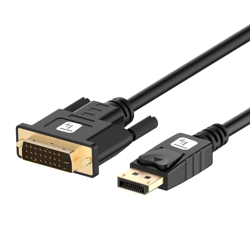 Techly ICOC DSP-C12-030P Cavo e Adattatore Video 3 m DisplayPort Maschio a DVI-D Maschio Passivo Nero