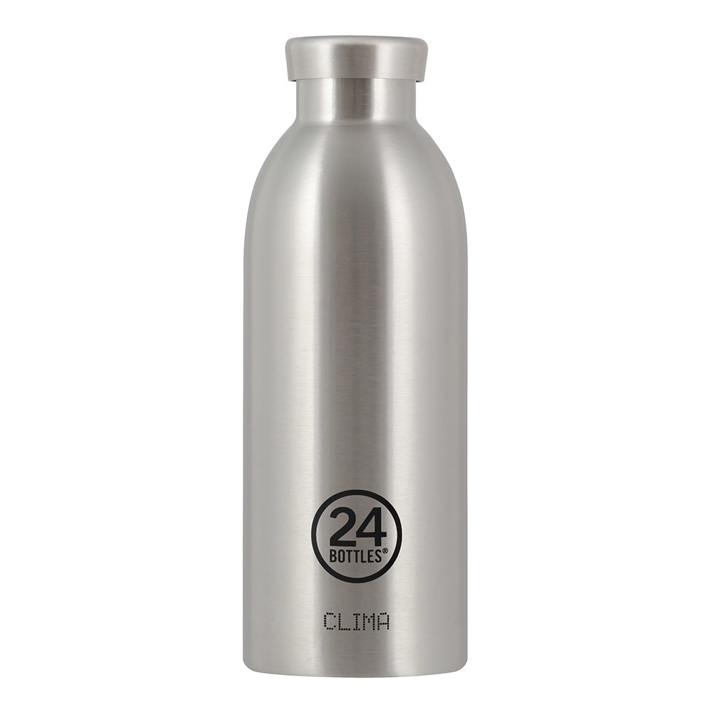 24Bottles Clima Bottle - Borraccia Termica 500 ml in Acciaio Inox, Design Italiano, 12h Caldo e 24h Freddo