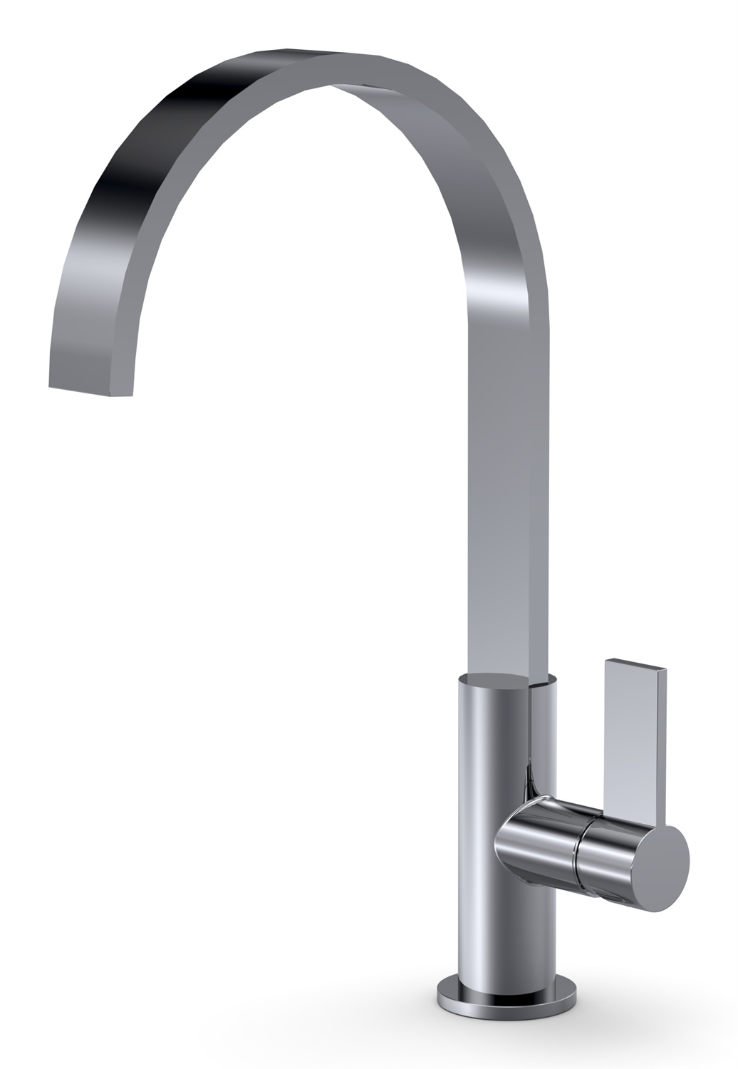 Foster Miscelatore Monocomando Cucina 1/2 Circle in Ottone Cromato con Canna Girevole 360° - Modello 8480001