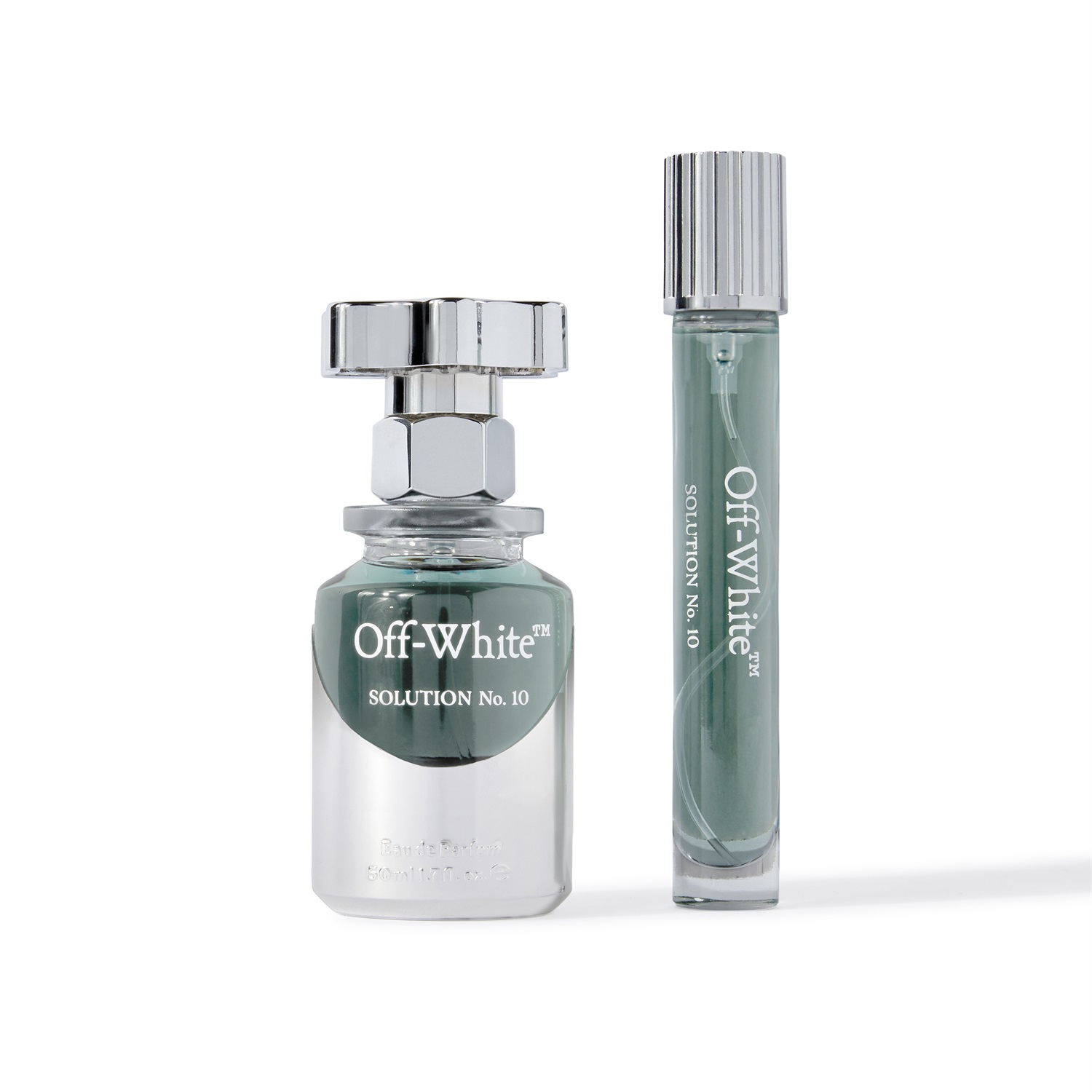 Off-White SOLUTION No. 10 Eau de Parfum Unisex 50 ml - Muschio Legnoso con Pepe Rosa, Patchouli e Sale Marino