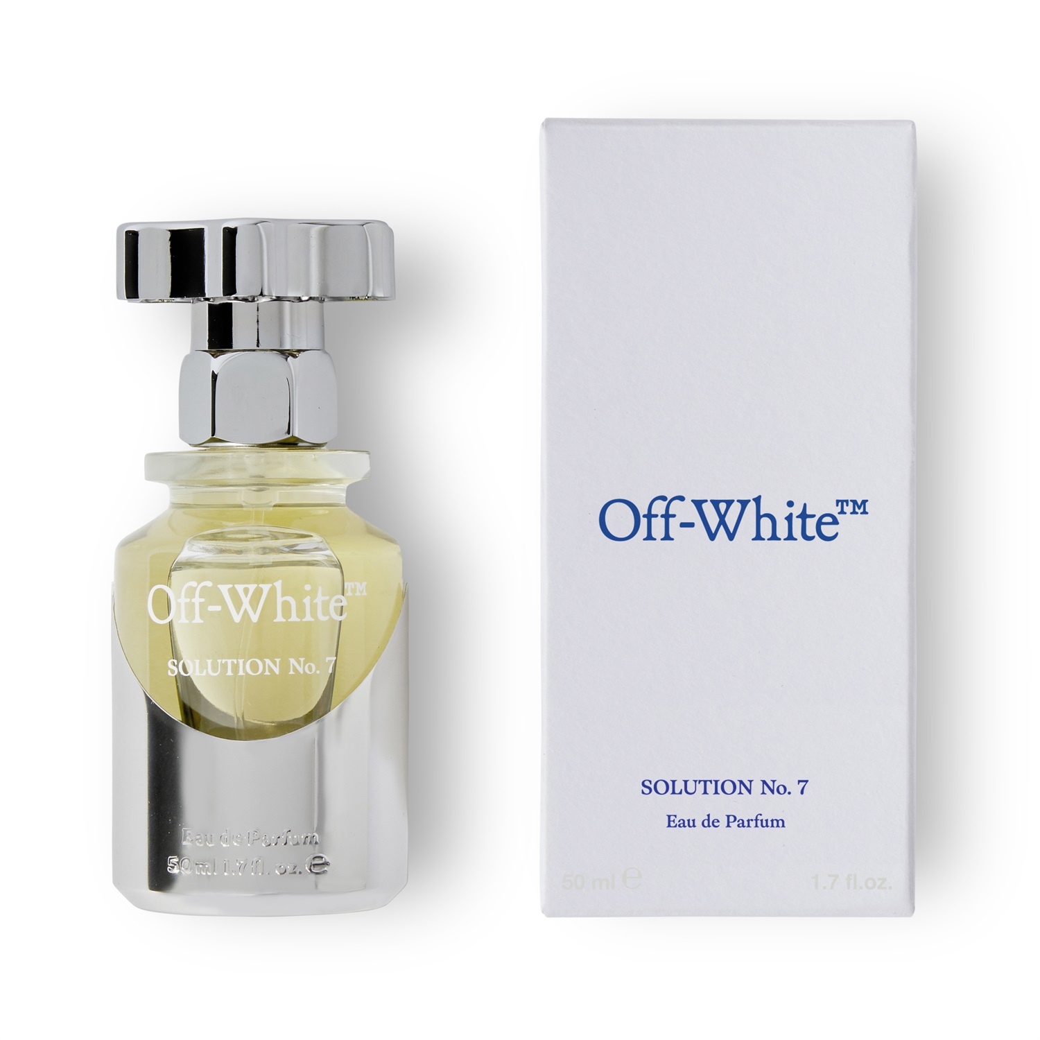 Off-White SOLUTION No. 7 Eau de Parfum 50 ml - Fragranza Legnosa Ambrata con Note di Arancia Amara e Balsamo di Abete