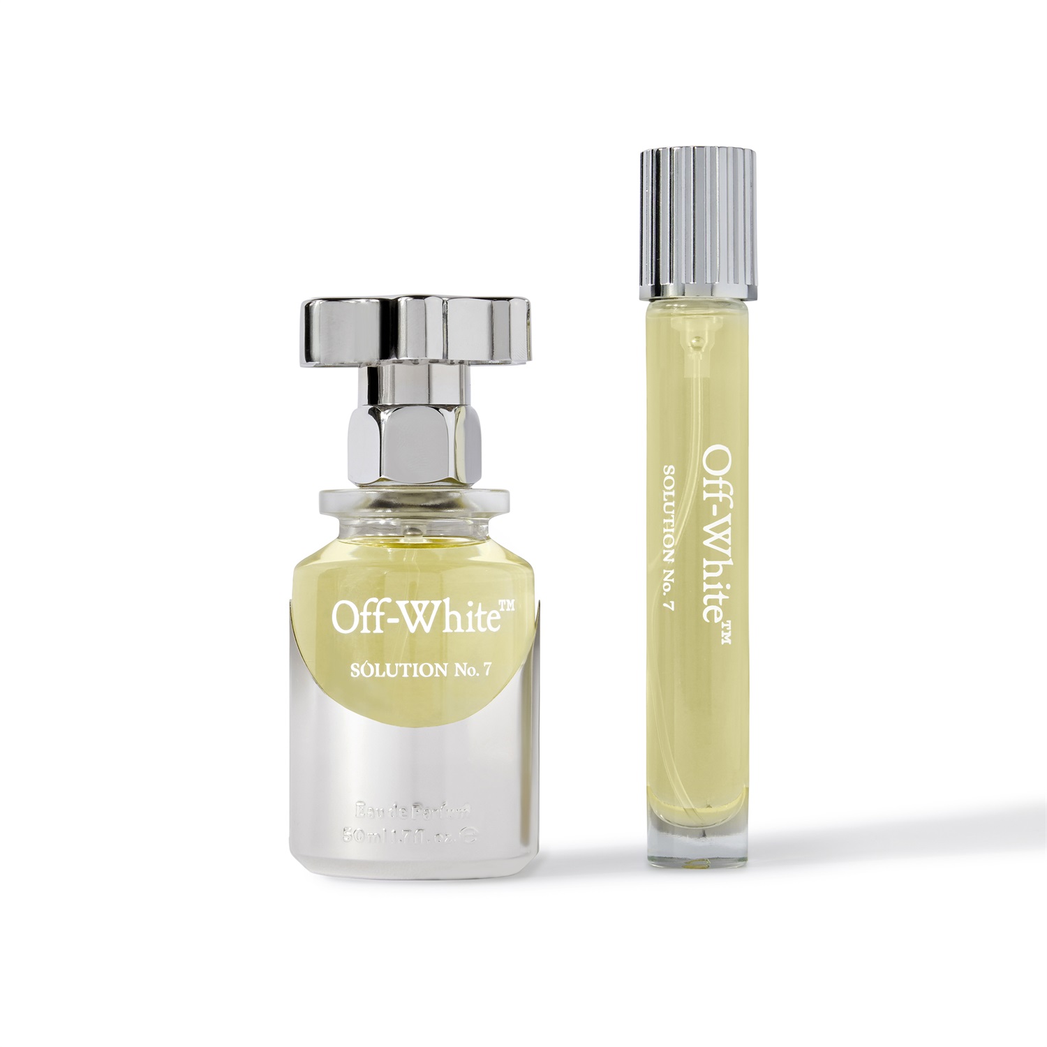 Off-White SOLUTION No. 7 Eau de Parfum 50 ml - Fragranza Legnosa Ambrata con Note di Arancia Amara e Balsamo di Abete