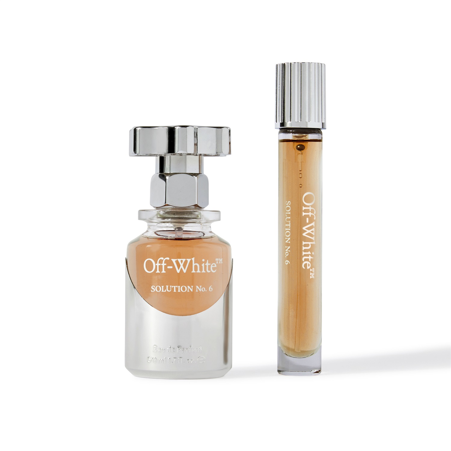 Off-White SOLUTION No. 6 Eau de Parfum Unisex 50 ml - Fragranza Legnosa Gourmand con Note di Rum, Cioccolato e Patchouli