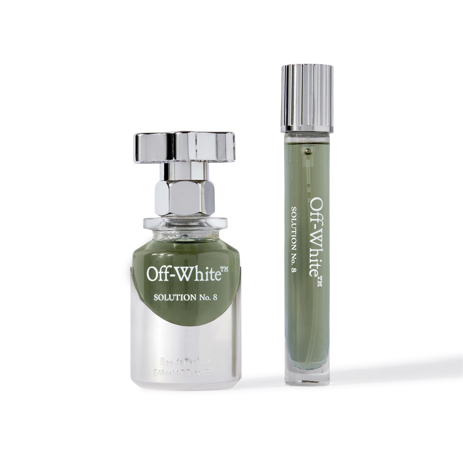 Off-White SOLUTION No. 8 Eau de Parfum 50 ml - Fragranza Ambrata Floreale con Zafferano, Pepe e Vaniglia