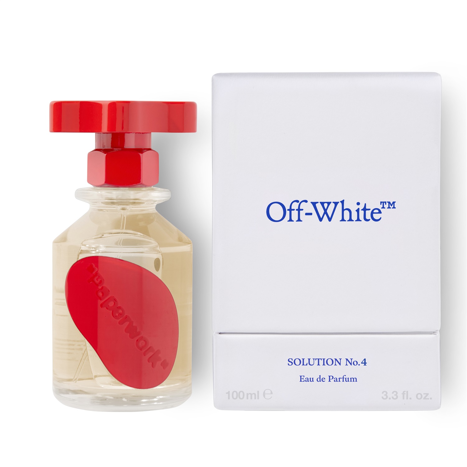 Off-White SOLUTION No. 4 Eau de Parfum Unisex 100 ml - Fresco profumo urban con note di Eucalipto, Legno e Cuoio