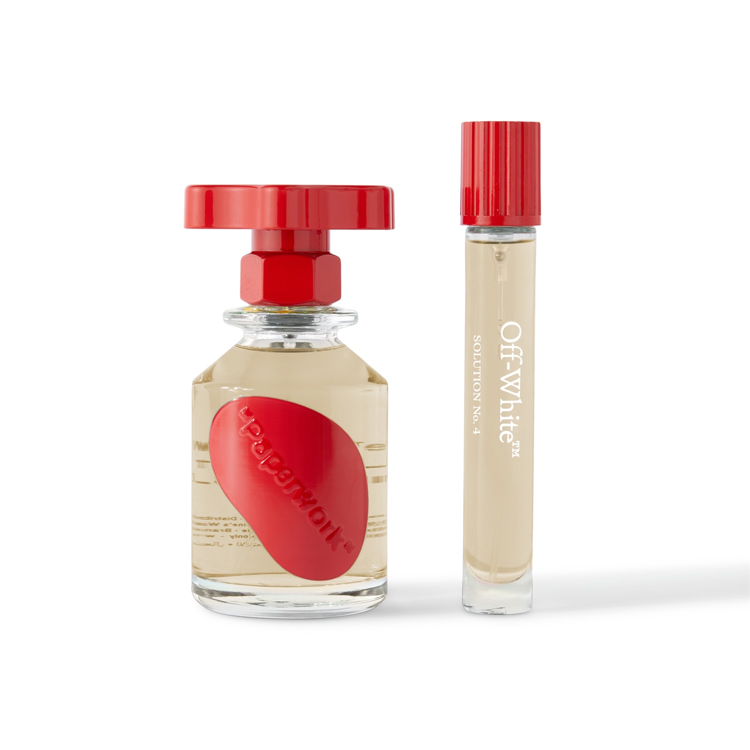 Off-White™ SOLUTION No. 4 Eau de Parfum 15 ml - Fragranza Urban Aromatica con Note Legnose e di Cuoio