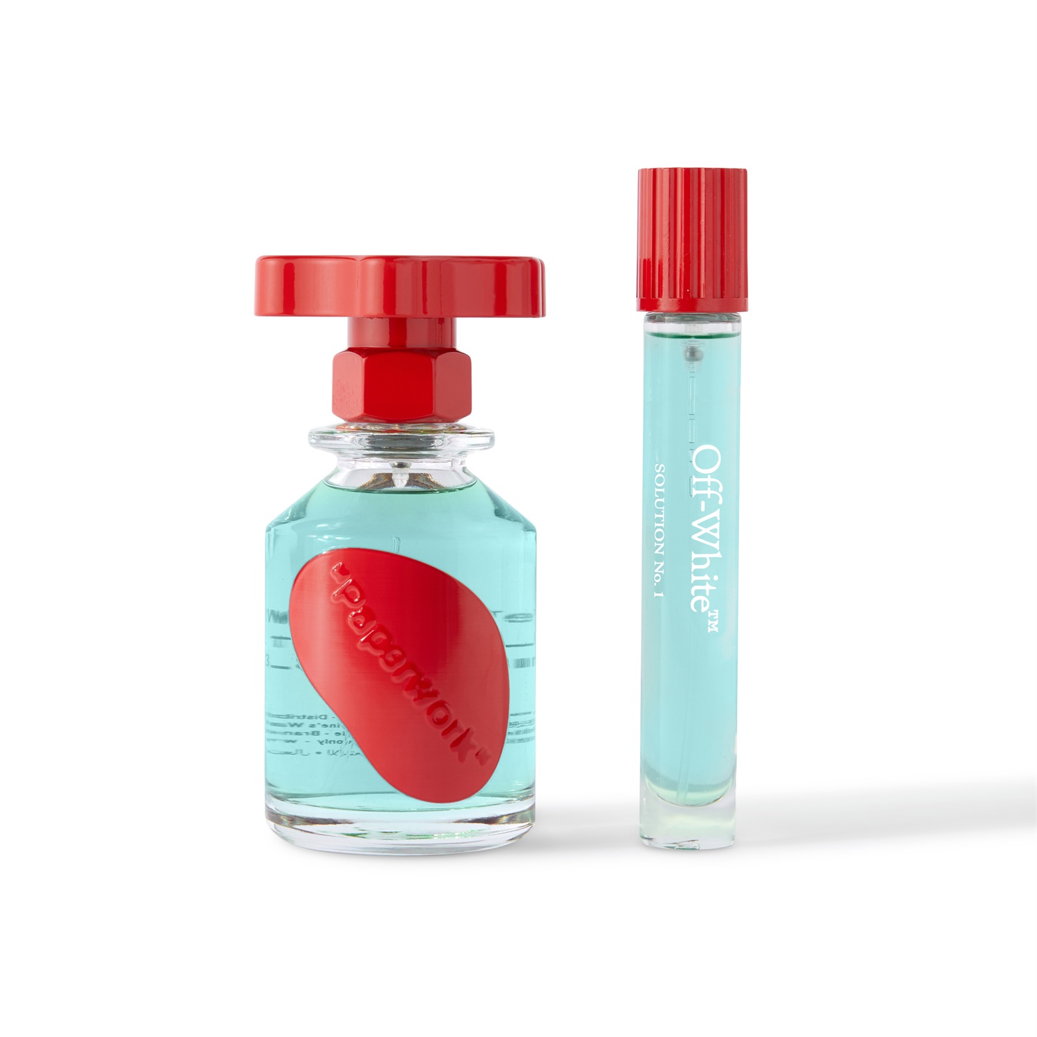 Off-White™ SOLUTION No. 1 Eau de Parfum 15 ml - Unisex, Fragranza con Accordo di Sabbia, Legno di Ho, Salvia Sclarea e Bergamotto