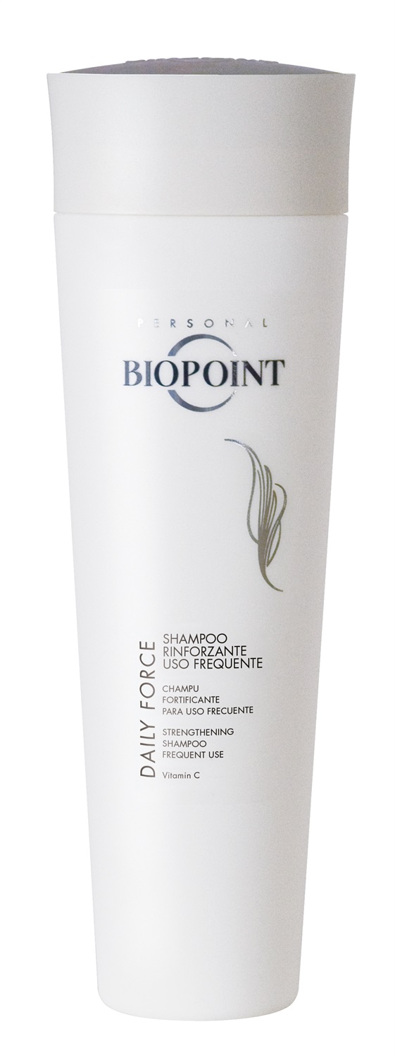 Biopoint Daily Force Shampoo Rinforzante Uso Frequente 200ml - Formula Delicata per Capelli Luminosi e Forti
