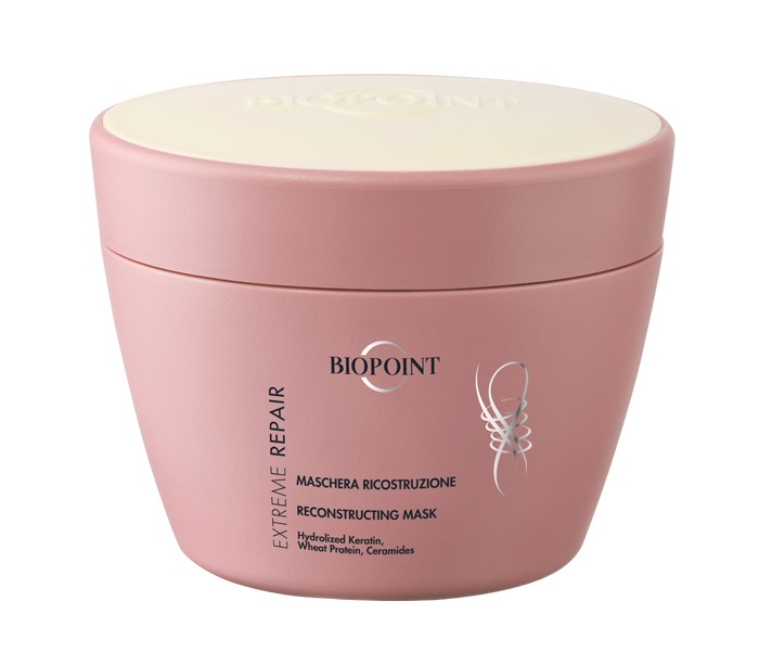 Biopoint Extreme Repair Maschera Capelli 200 ml - Ristrutturante, Nutriente e Fortificante con Bio-Peptide Complex e Phyto-Cheratina