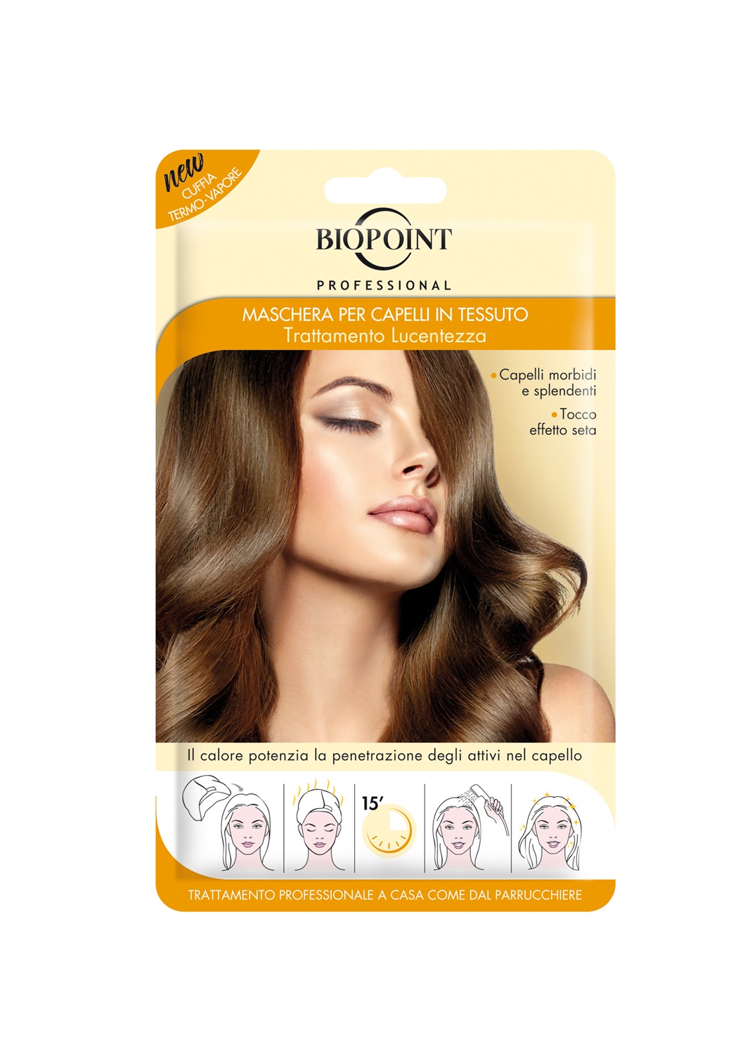 Biopoint Brightening Treatment Maschera per capelli 35 ml