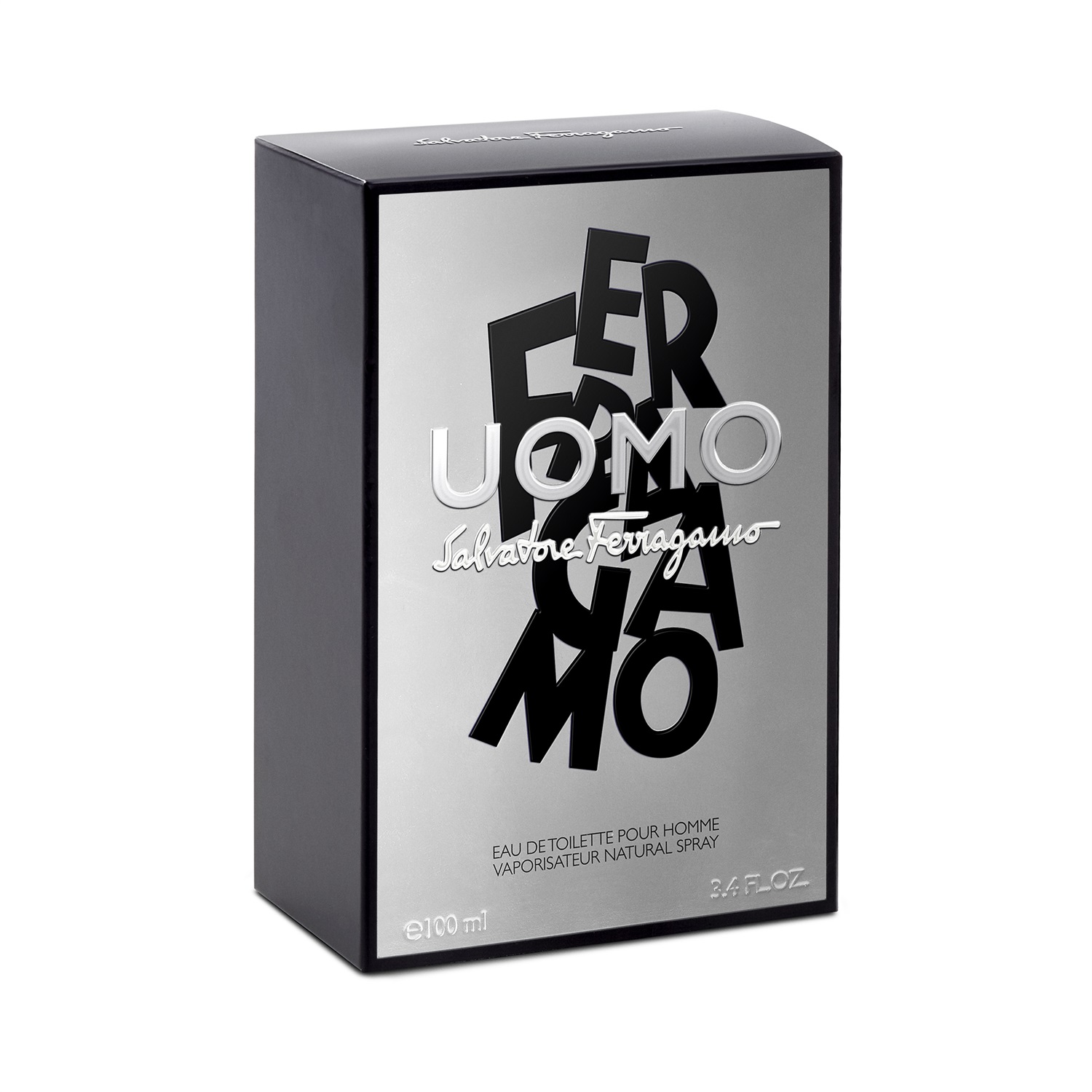Salvatore Ferragamo Uomo Eau de Toilette 100 ml - Fragranza fresca con note di legno e spezie