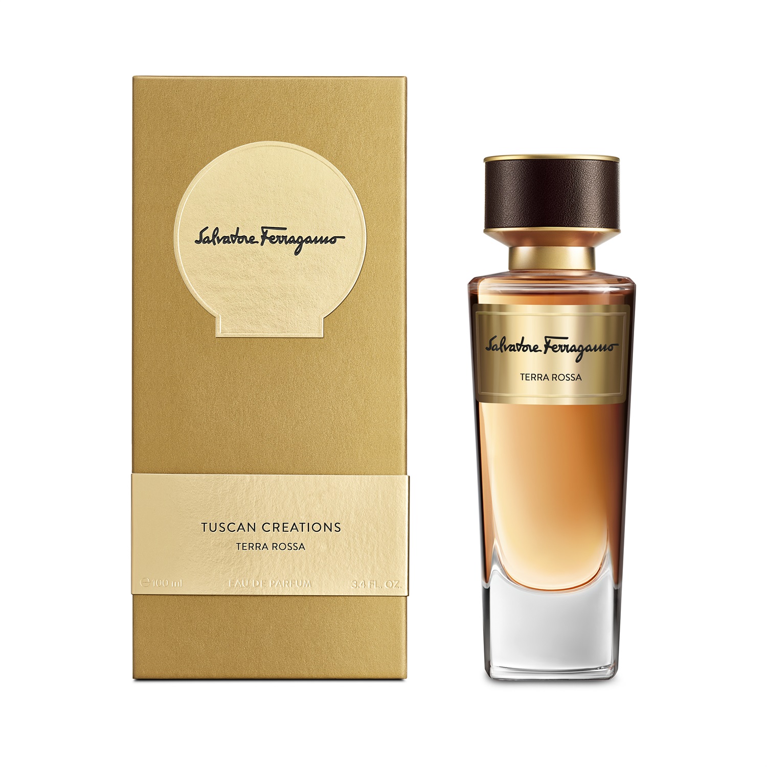 Salvatore Ferragamo Tuscan Creations Terra Rossa Eau de Parfum Unisex 100 ml - Note di Bergamotto, Arance e Cipresso