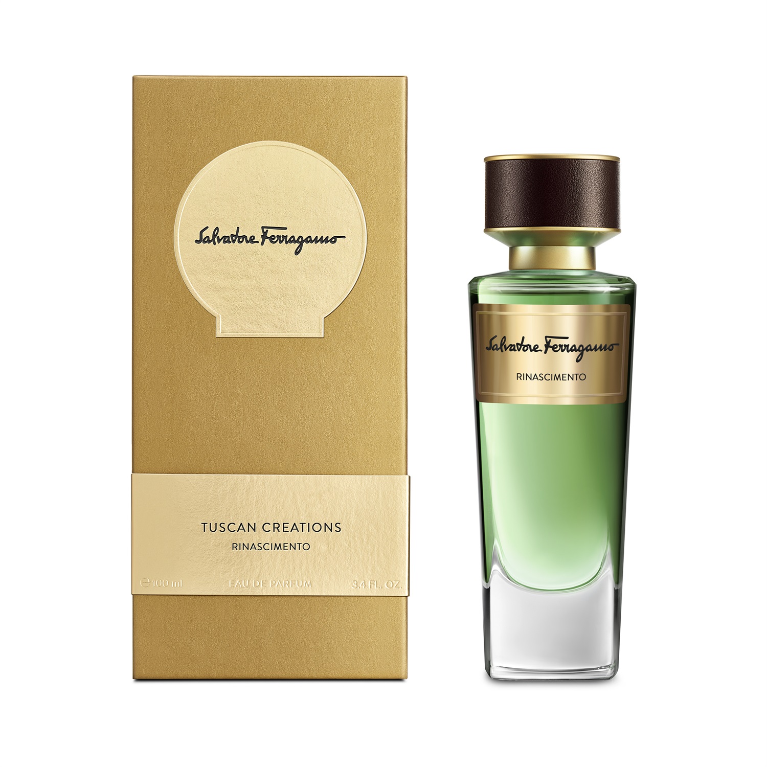 Salvatore Ferragamo Tuscan Creations Rinascimento Eau de Parfum Unisex 100 ml - Note di Mandarino, Basilico e Tuberosa