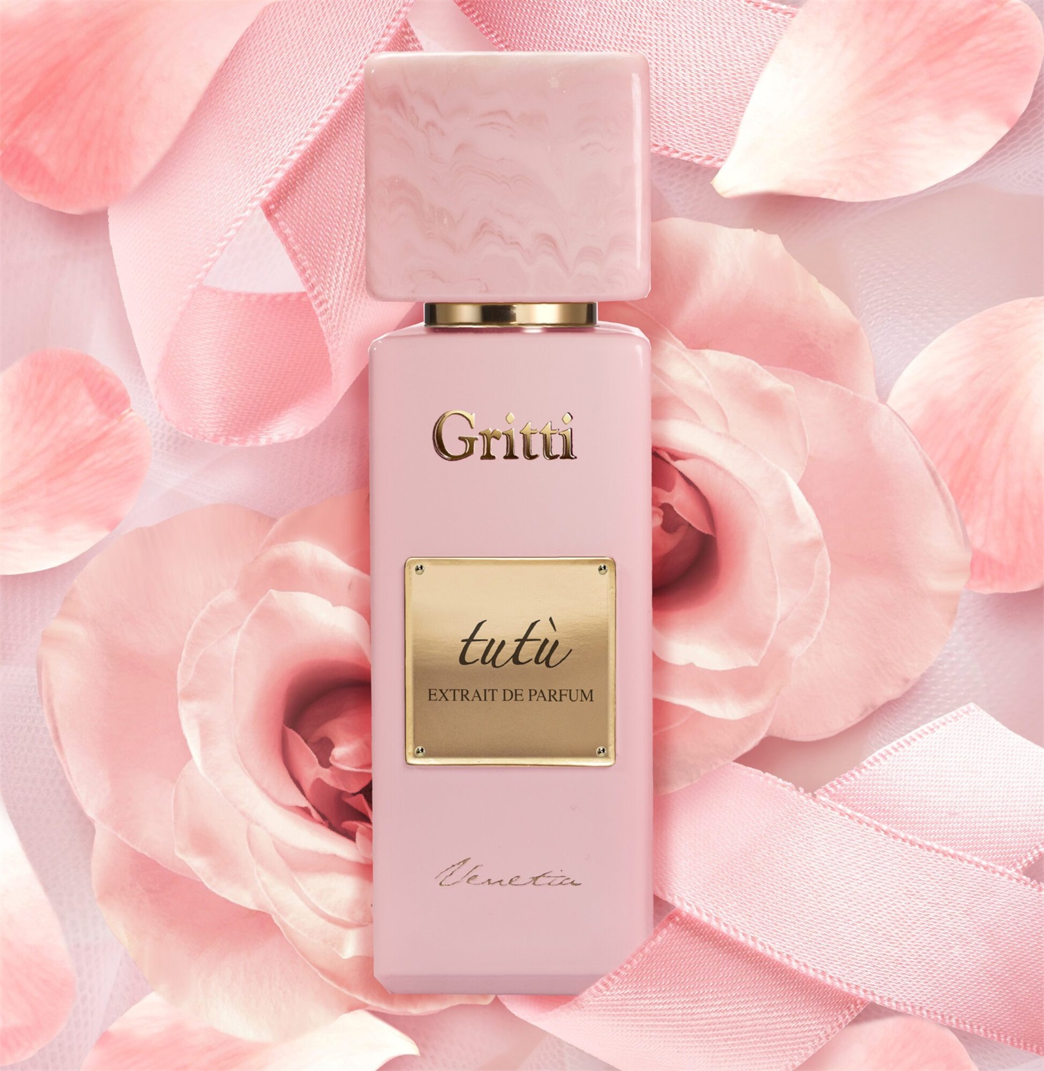 Gritti Tutù Rosa - Extrait de Parfum 100 ml con note di Cocco, Mela, Pompelmo, Ribes Nero, Gelsomino e Rosa