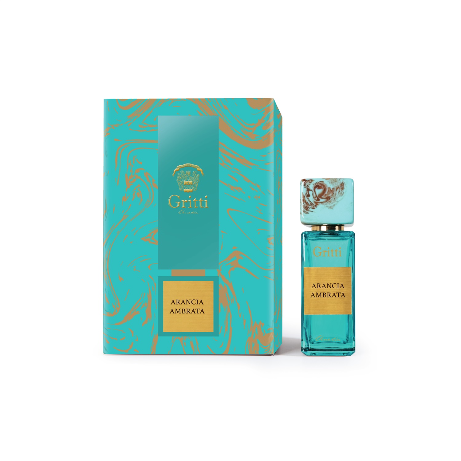 Gritti Arancia Ambrata Eau de Parfum 100 ml - Unisex, Note di Bergamotto, Arancia Rossa, Gelsomino, Rosa, Vaniglia e Legno di Sandalo