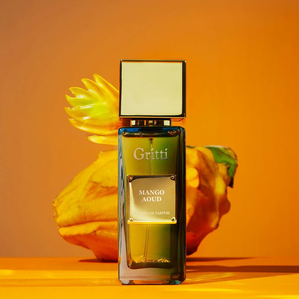 Gritti Mango Aoud Extrait de Parfum 100 ml - Ivy Collection, Unisex, Note di Guava, Mango, Neroli, Cocco, Oud e Vaniglia
