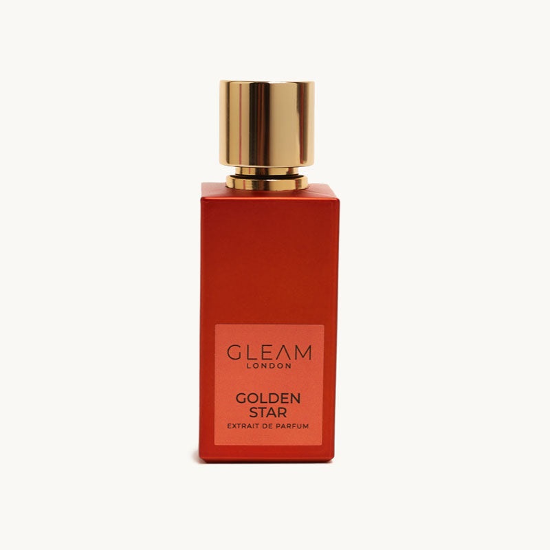 Gleam London Golden Star Extrait de Parfum 50 ml - Unisex, Note di Zafferano, Oud, Cuoio, Patchouli e Ambra