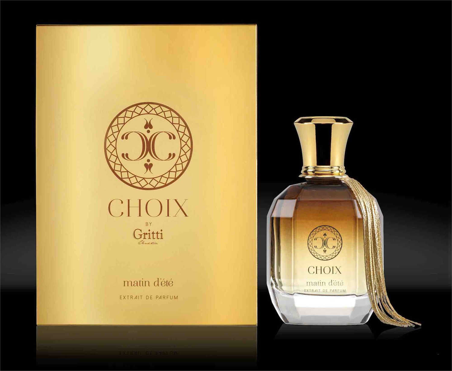 Gritti Choix Matin d'été - Extrait de Parfum 100 ML per Uomo con note di Legno di cedro, Vaniglia e Muschio bianco