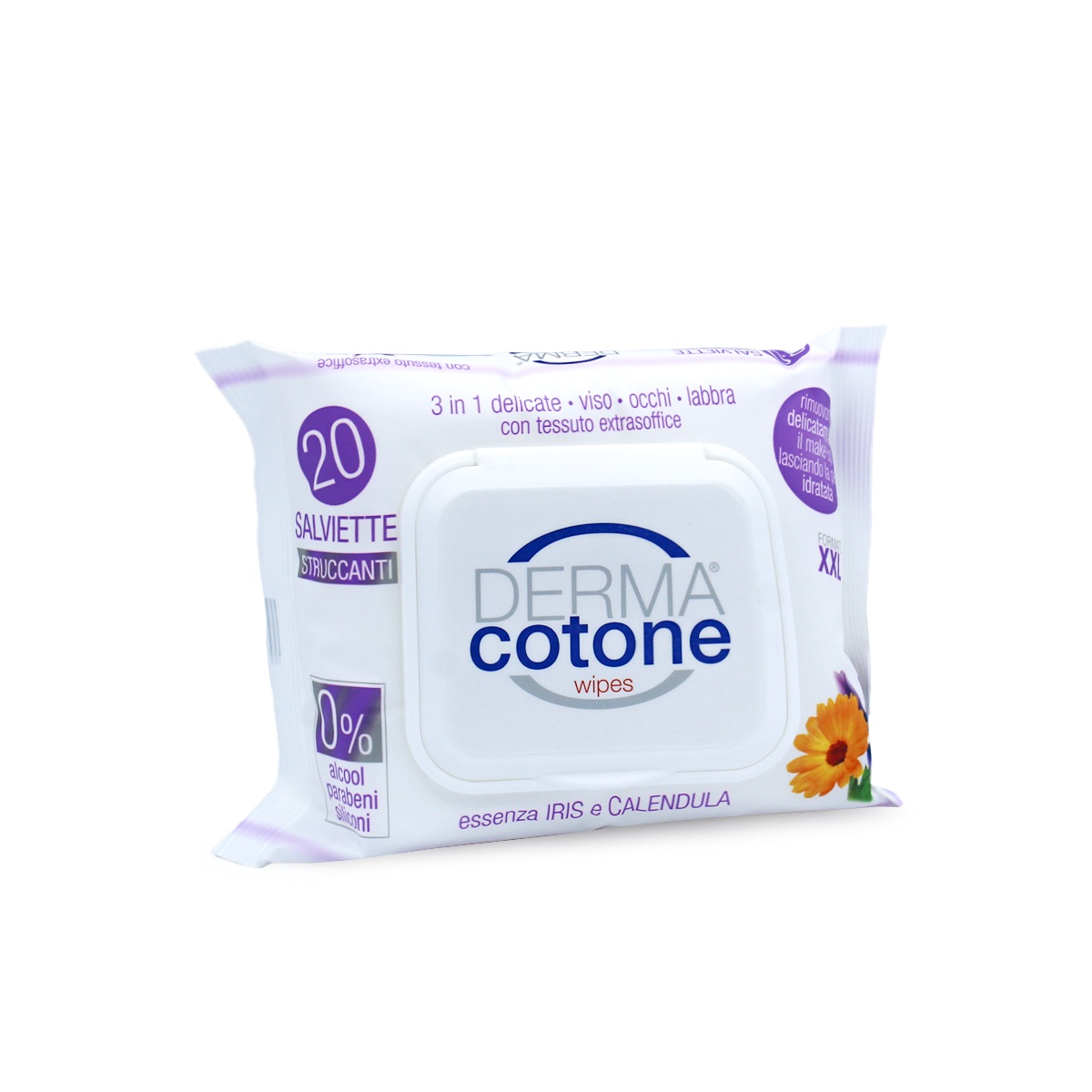 Dermacotone SALVIETTINE STRUCCANTI 20 PZ CON POP-UP