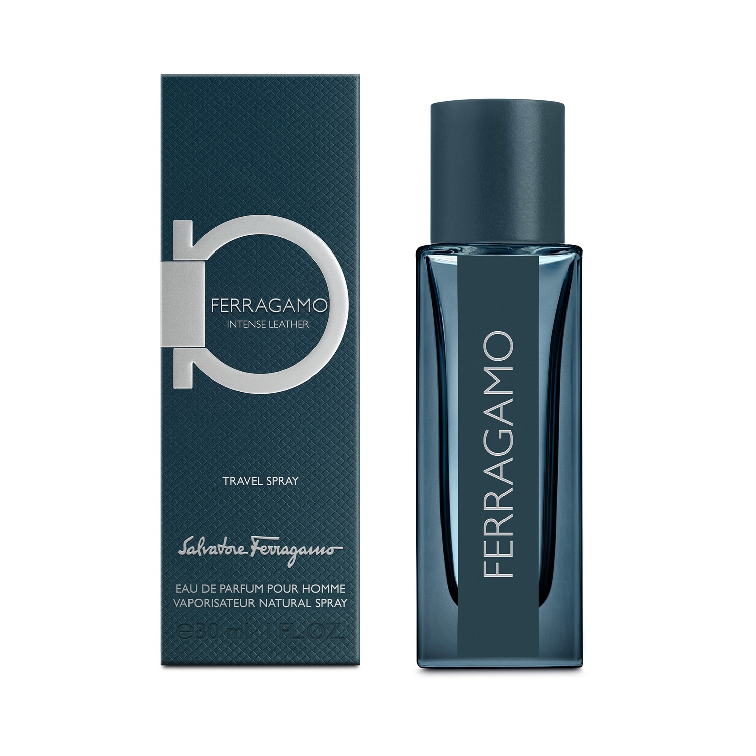 Salvatore Ferragamo Intense Leather Eau de Parfum 30 ml per Uomo - Fragranza di Cuoio