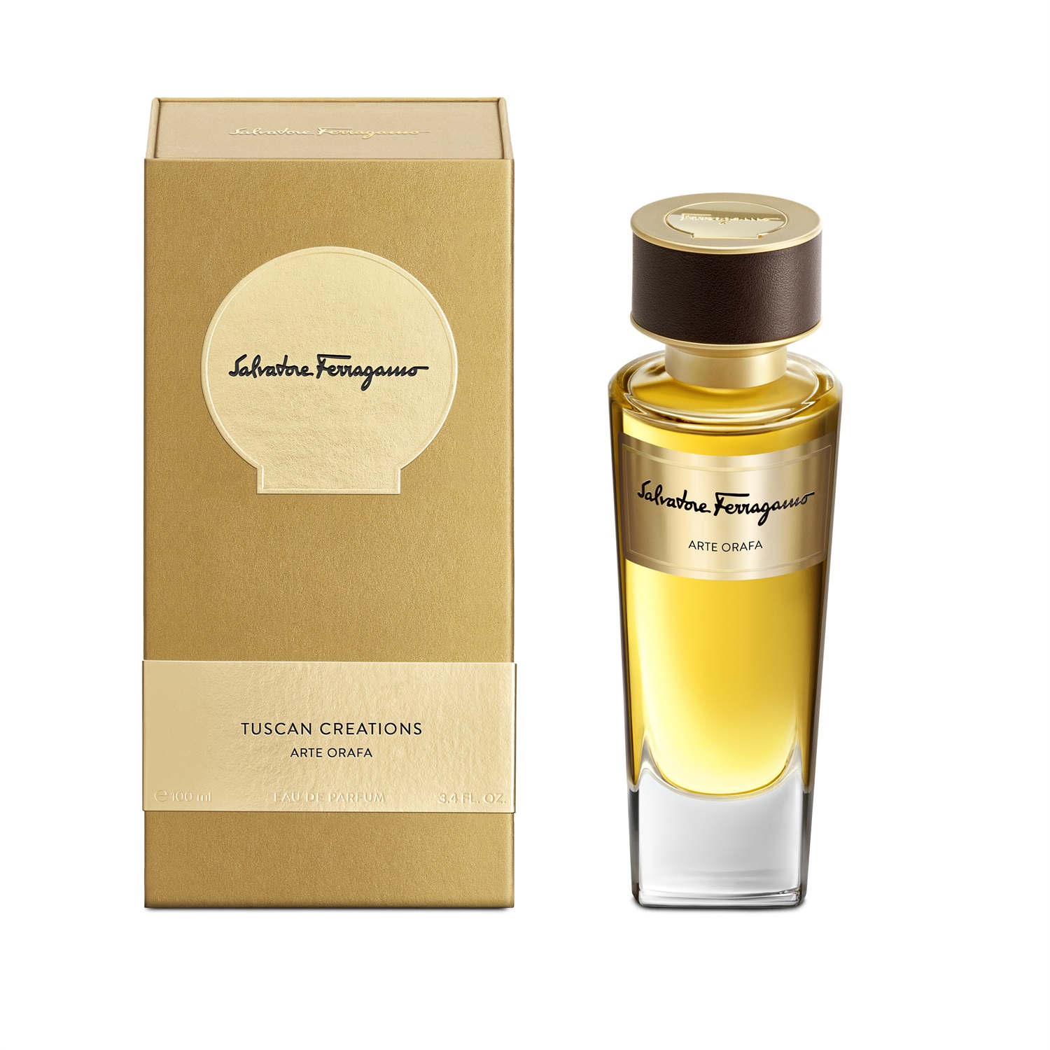 Salvatore Ferragamo Tuscan Creations Arte Orafa Eau De Parfum Unisex 100ml - Fragranza con Note di Oud